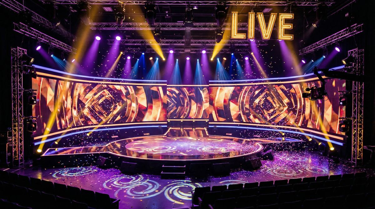 糖心-综艺舞台灯光视频